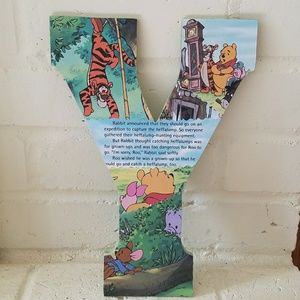 Custom Winnie the Pooh Letter